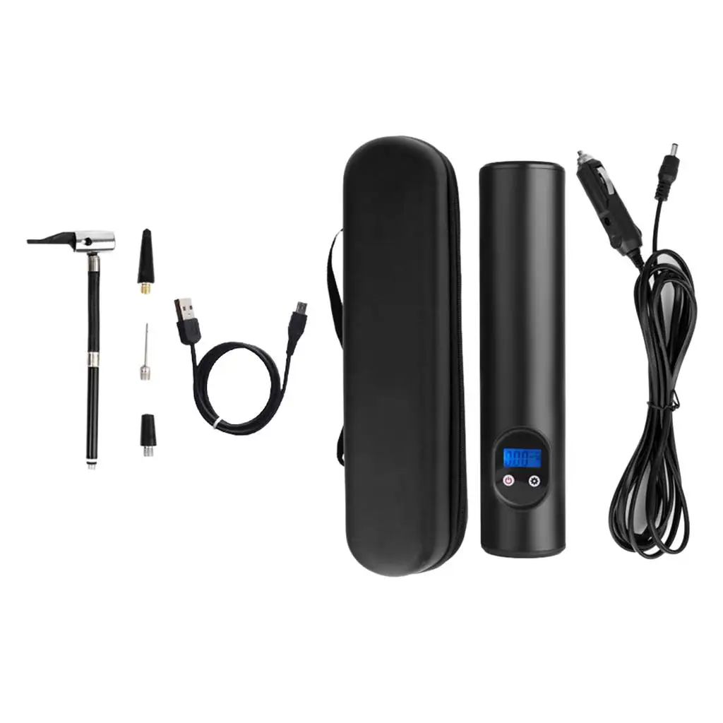 Portable Air Compressor Tyre Inflator 2000mAh for Tires Basketball