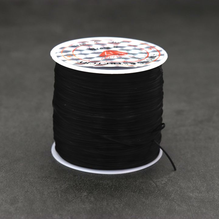 Starke dehnbare Fadens eil elastische Schnur Perlens chnüre für Schmuck herstellung DIY Halskette Armband Zubehör Großhandel Lieferungen – Detail 5