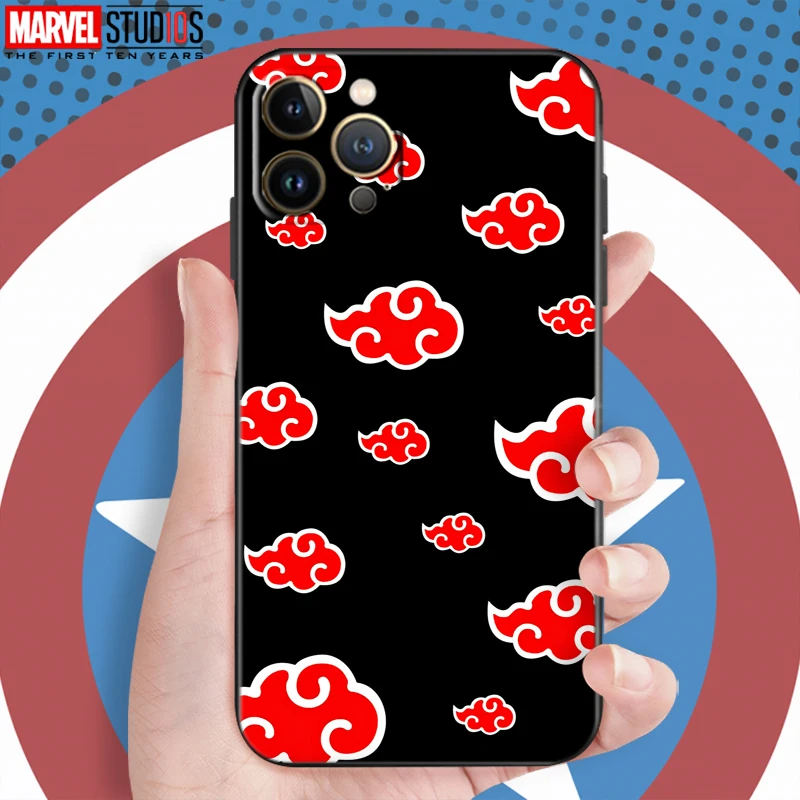 iphone xr card case Naruto Akatsuki Uchiha Itachi For Apple iPhone 13 12 11 Pro 12 13 Mini X XR XS Max SE 5 6 6s 7 8 Plus Phone Case TPU cases for iphone xr