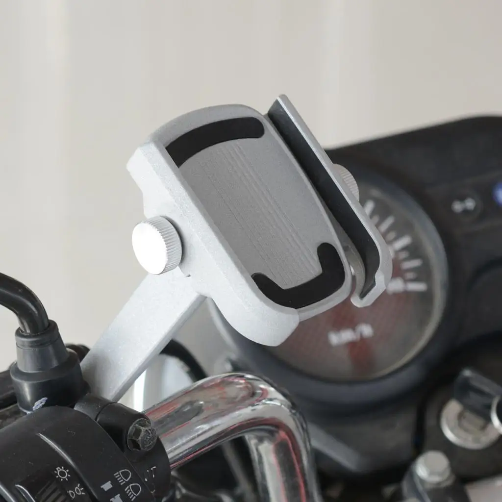 Aluminum Alloy Mobile Phone Holder Bracket Mount For Bike Motorcycle