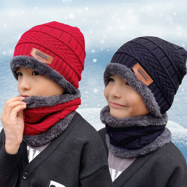 Hat and scarf in one kids online