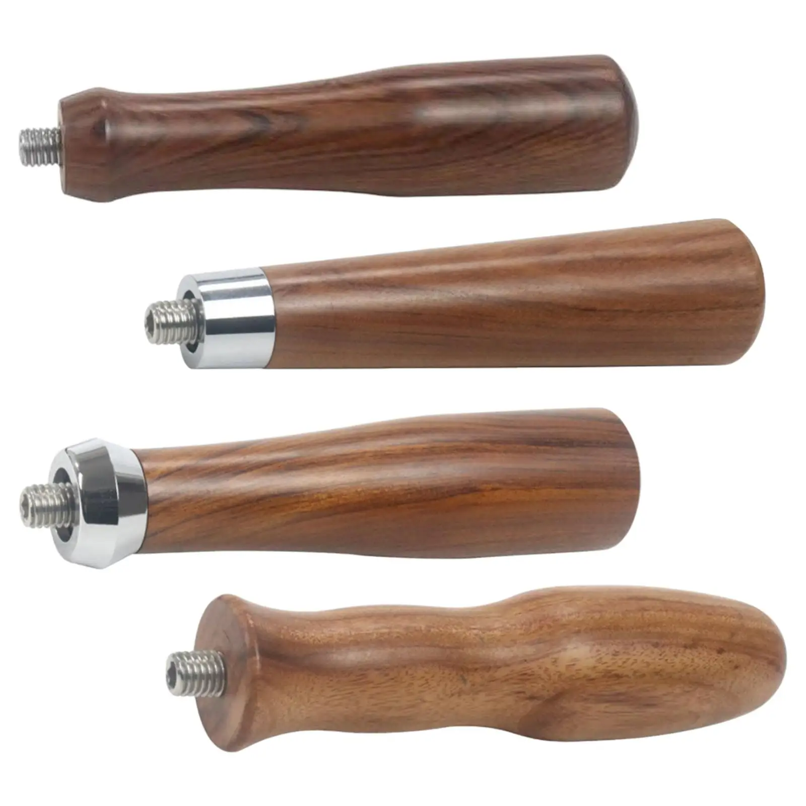 Professional Portafilter Handle Replacement Part Wooden for Coffee Machine
