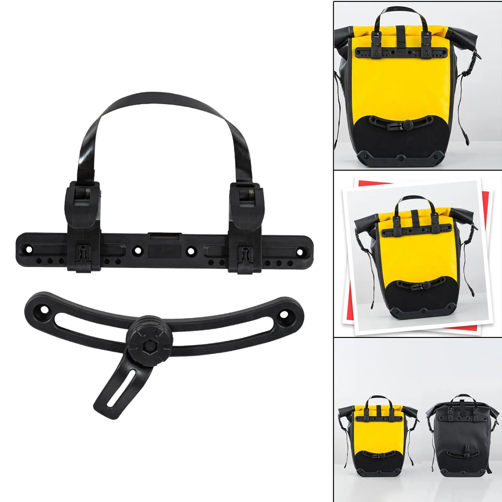 360 Degrees Bike Bag Buckle Cycling Bike  Release Buckle Bike Accessory Convenient Universal Luggage Buckle for Bicycle Bags