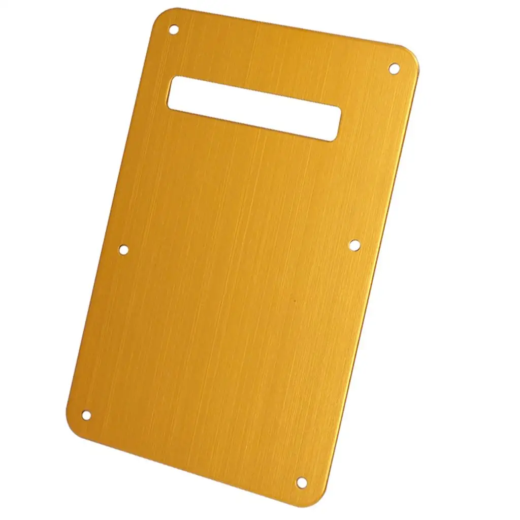 Metal Electric Guitar Tremolo Cavity Cover Back Plate 143 x 92mm, Gold