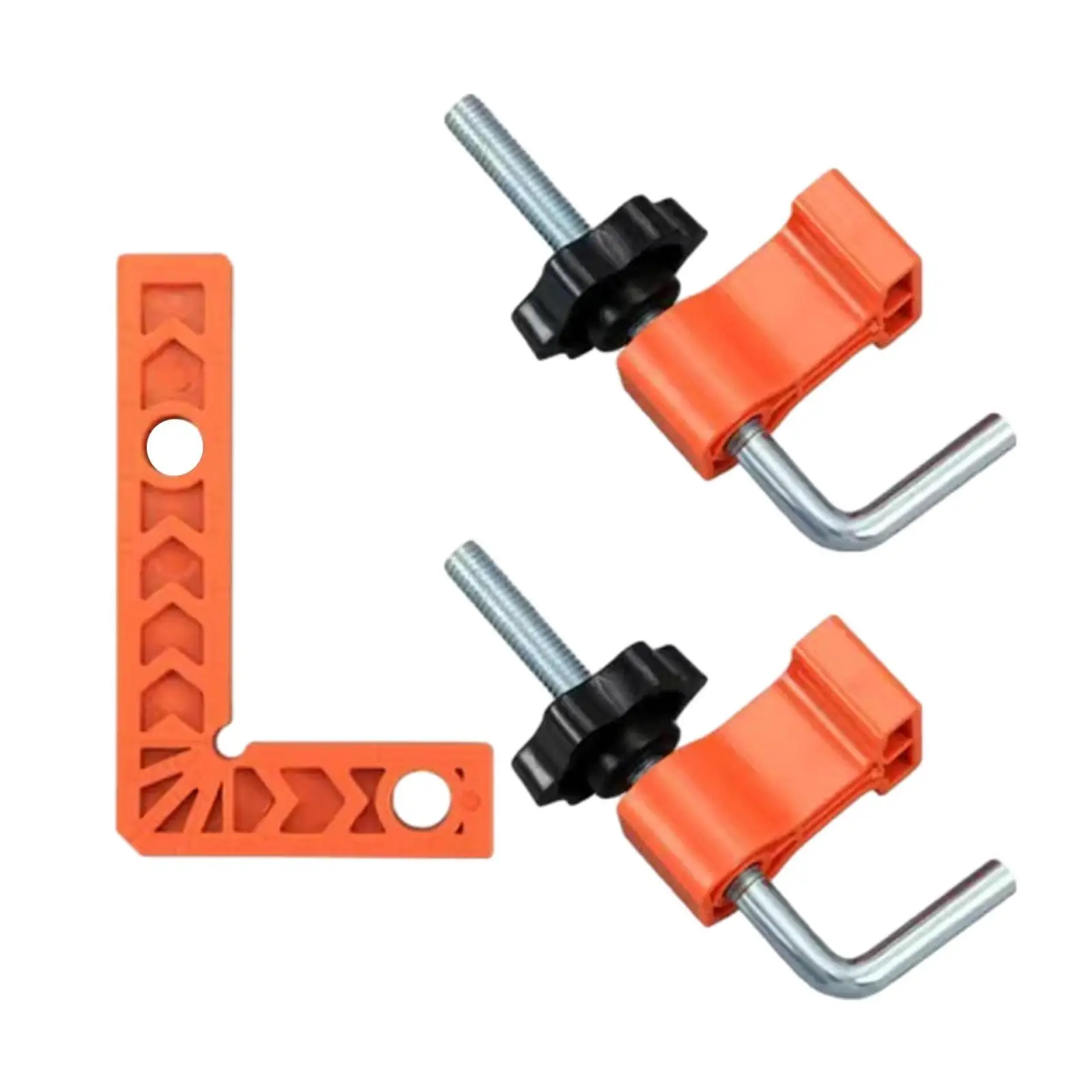 90 Degree Corner Clamp Carpentry Squares Professional L Type Woodworking Tool Positioning Square for Cabinets, Picture Frames