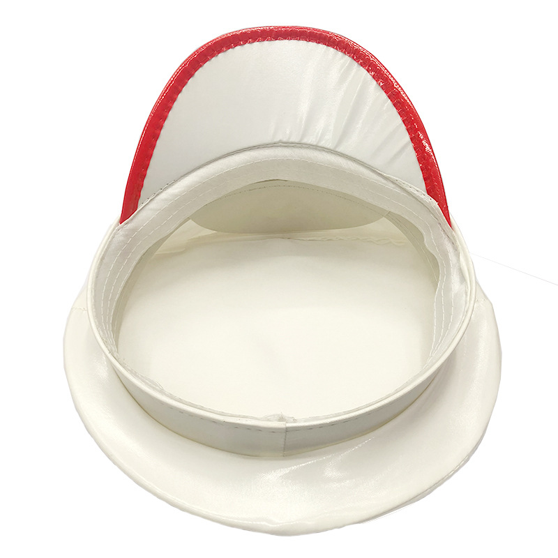 Rotes Kreuz Ärzte Krankenschwestern Hüte für Karneval Weihnachten Party Cosplay Kappe Baumwolle Plaid Abzeichen Rollenspiel Lustige Berets – Detail 20