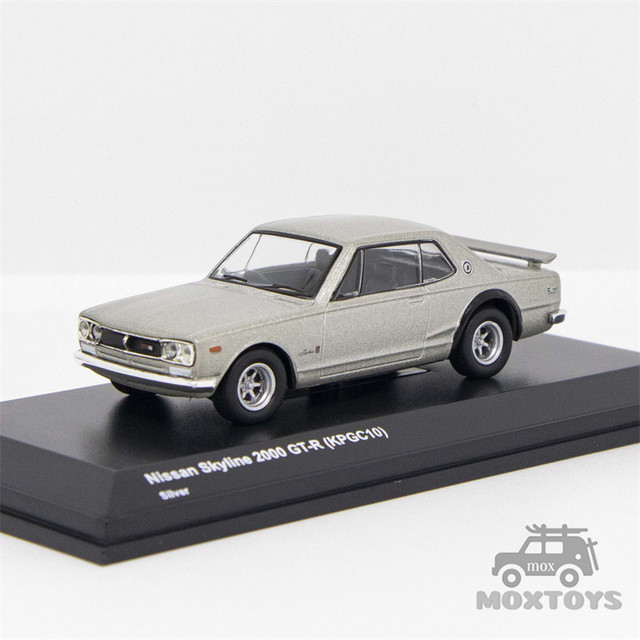 京商-ミニチュアカー,モデル1:64,日産,スカイライン,2000gt-r