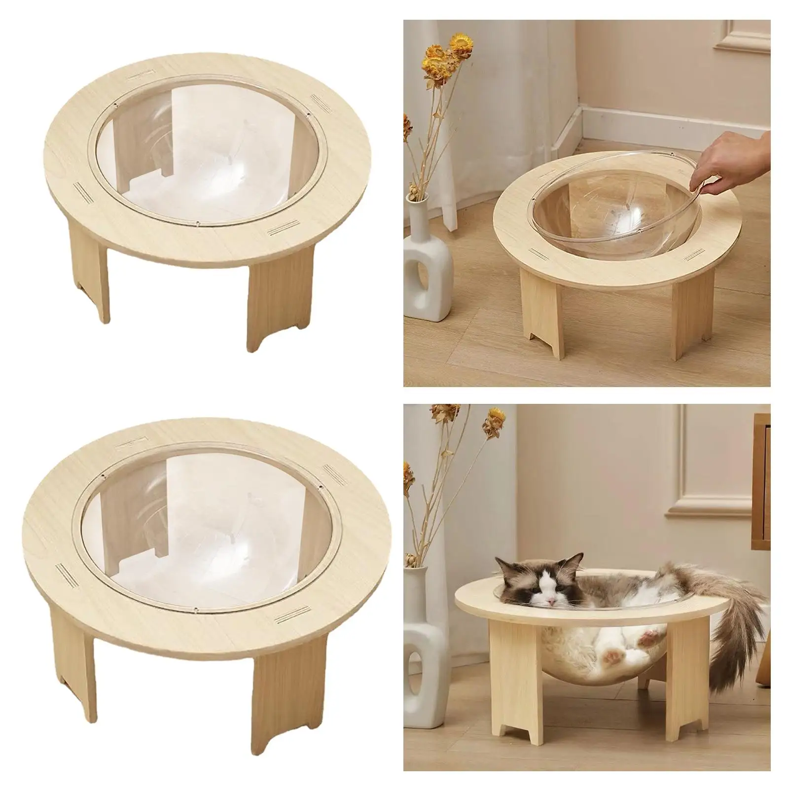 Indoor Space Capsule Cat Bed Cat Sleeping Nest Universal Stable Removable