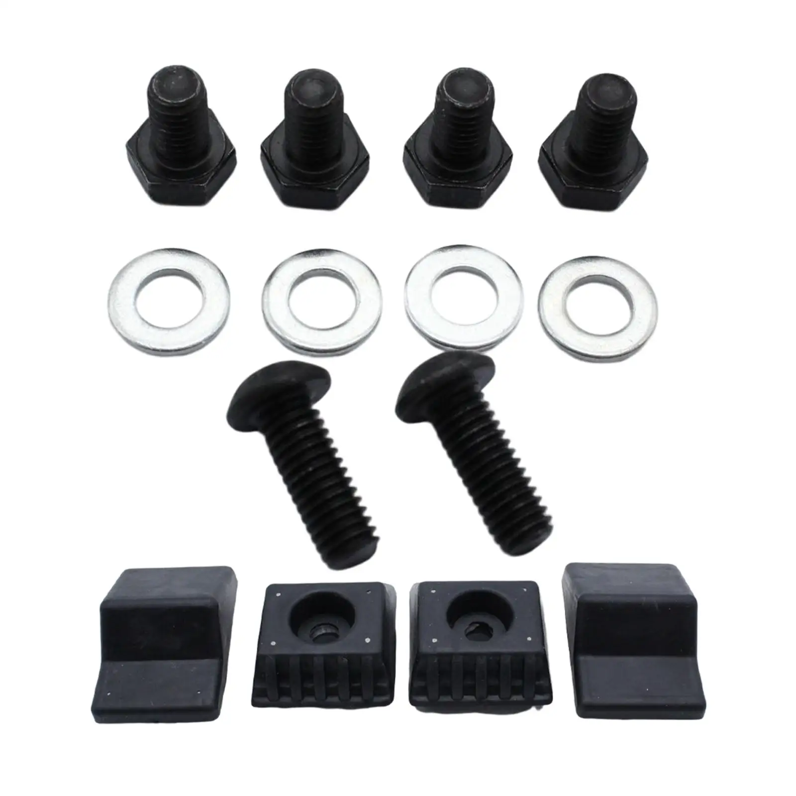 Car Trunk Stop Buffer with Screw Kit Replaces 1247580144 A1247580144 1247580044 A1247580044 Fit for Mercedes E Class W124 S124