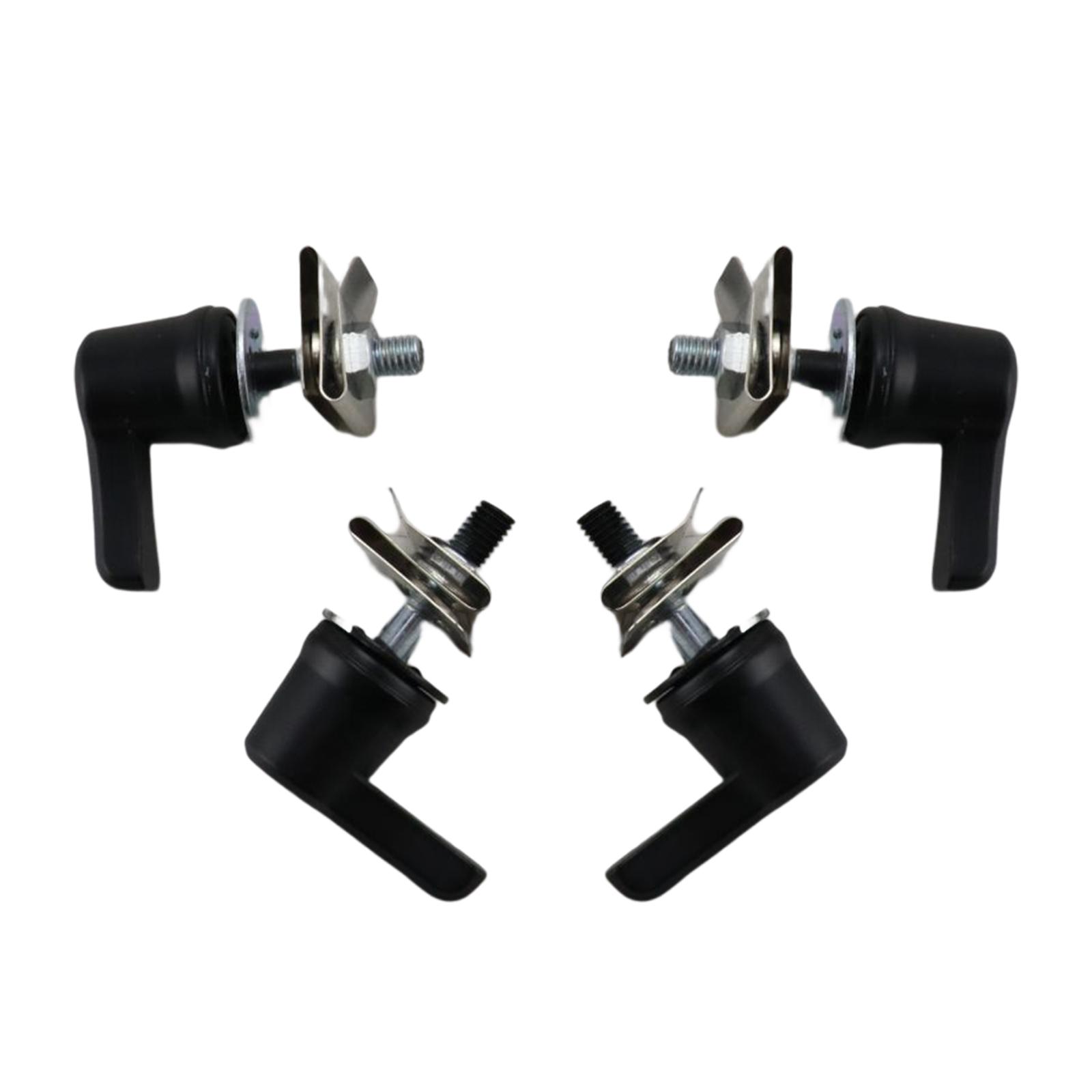 4Pcs 90201540 Saddlebag Mounting Hardware Repair Parts Bolt Nut Fastener for