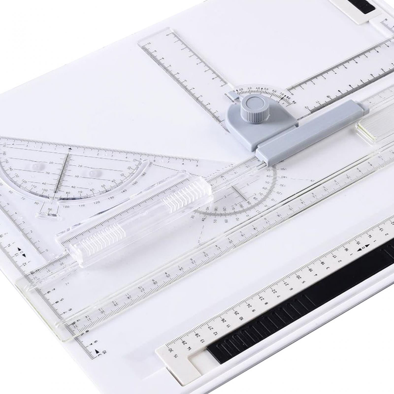 Drawing Board Drafting Table, Parallel Motion Acessórios,