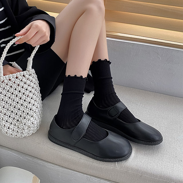 Calzini Con Volant In Pizzo - 4 Paia, Donna - Nero/Bianco/Grigio - Taglia M - Per Tutte Le Stagioni - Foto 9