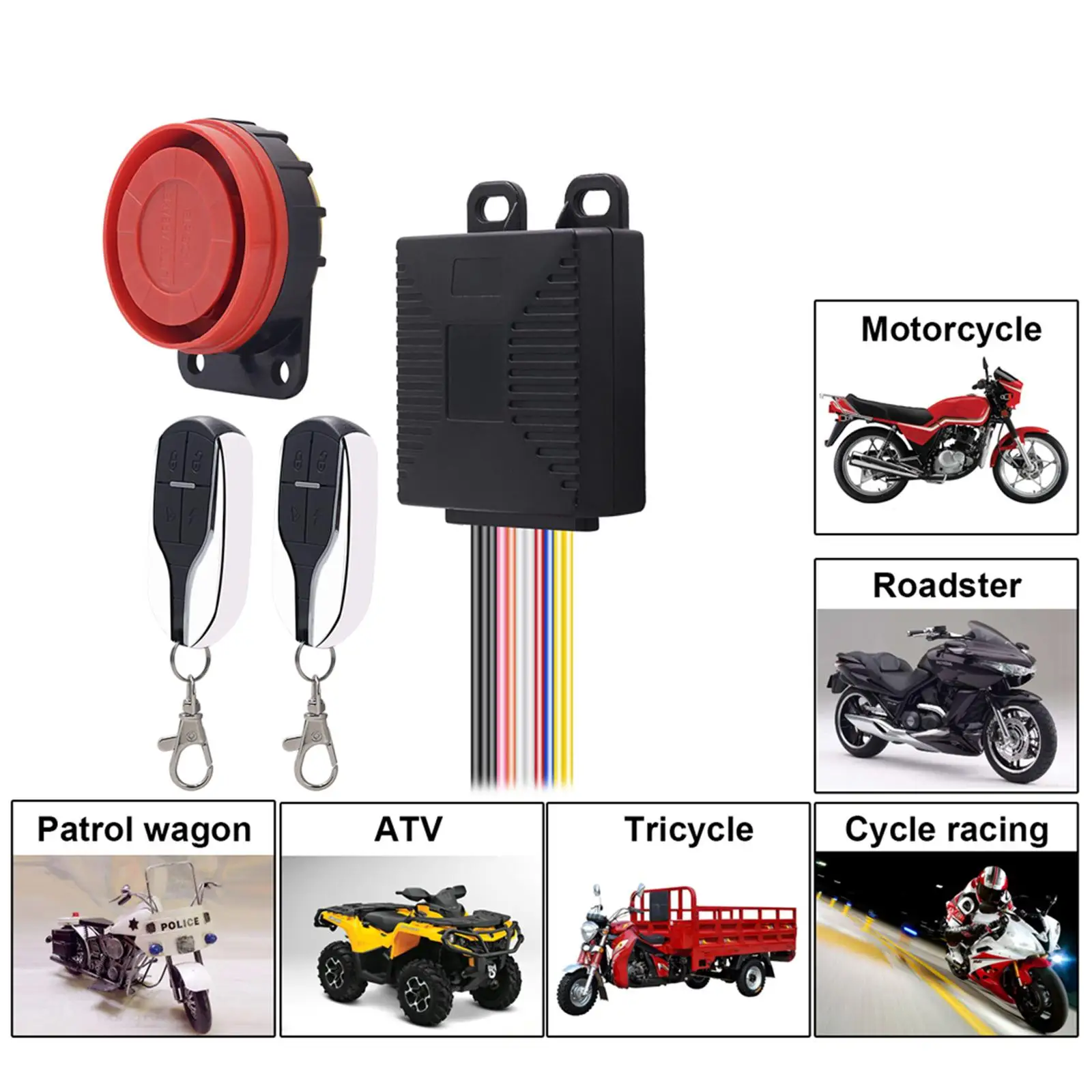 Set of Universal Anti Alarm   for  Motorbike Scooter