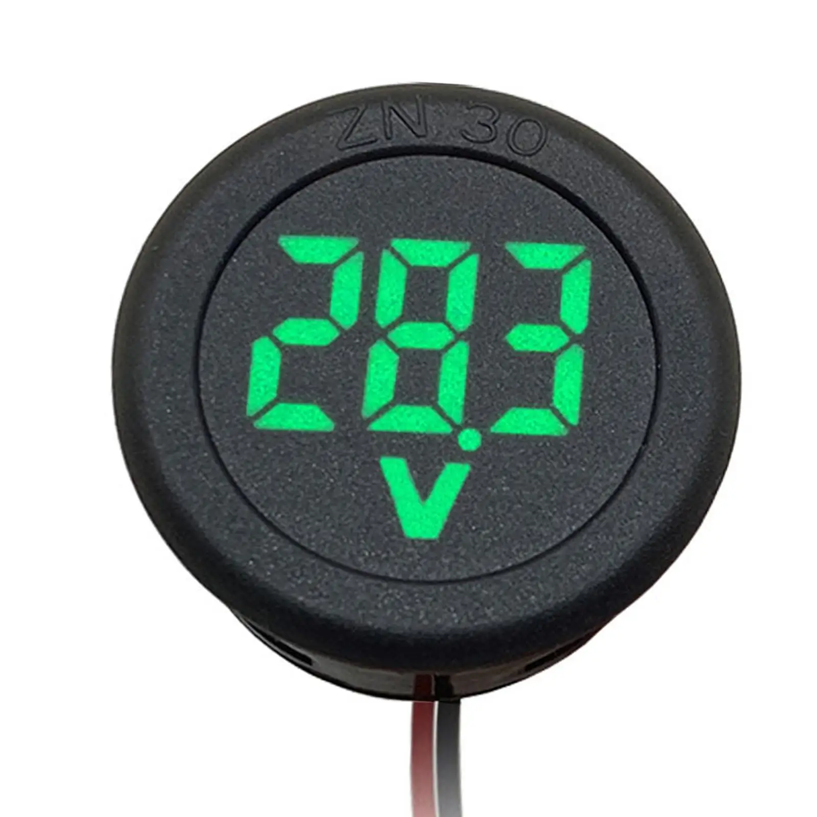 Two Wire Car Voltmeter DC 4-100V Battery Monitor   Truck Car