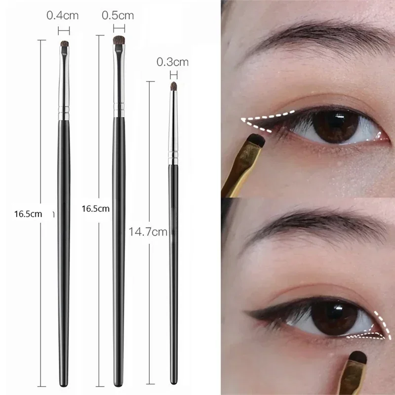 Best of Professional Flat Eyes Makeup Brushes 1 / 4Pcs Eyebrow Eyeliner Contour Brush Angled Concealer Eyeshadow Make Up Cosmetics Tools Reviews & Tips