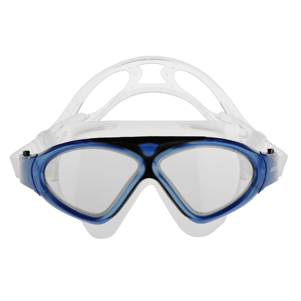 Waterproof Anti-Fog UV Protection Swim Goggles Adjustable Swimming Glasses