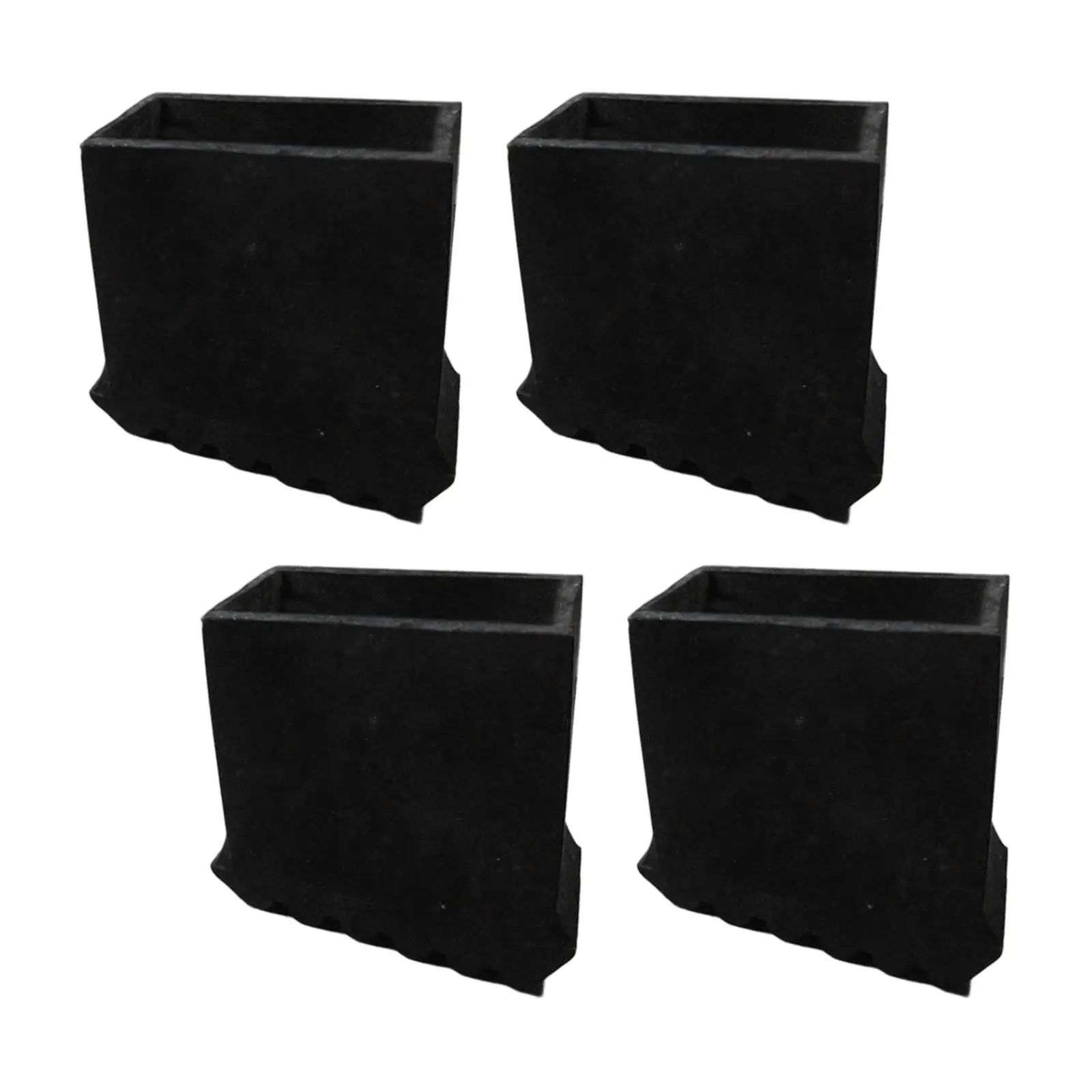 4Pcs Ladder Feet Pads Suitable for Most Ladders Cushion Universal Wear Resistance Protects Your Floor Ladder Non Slip Feet Mats