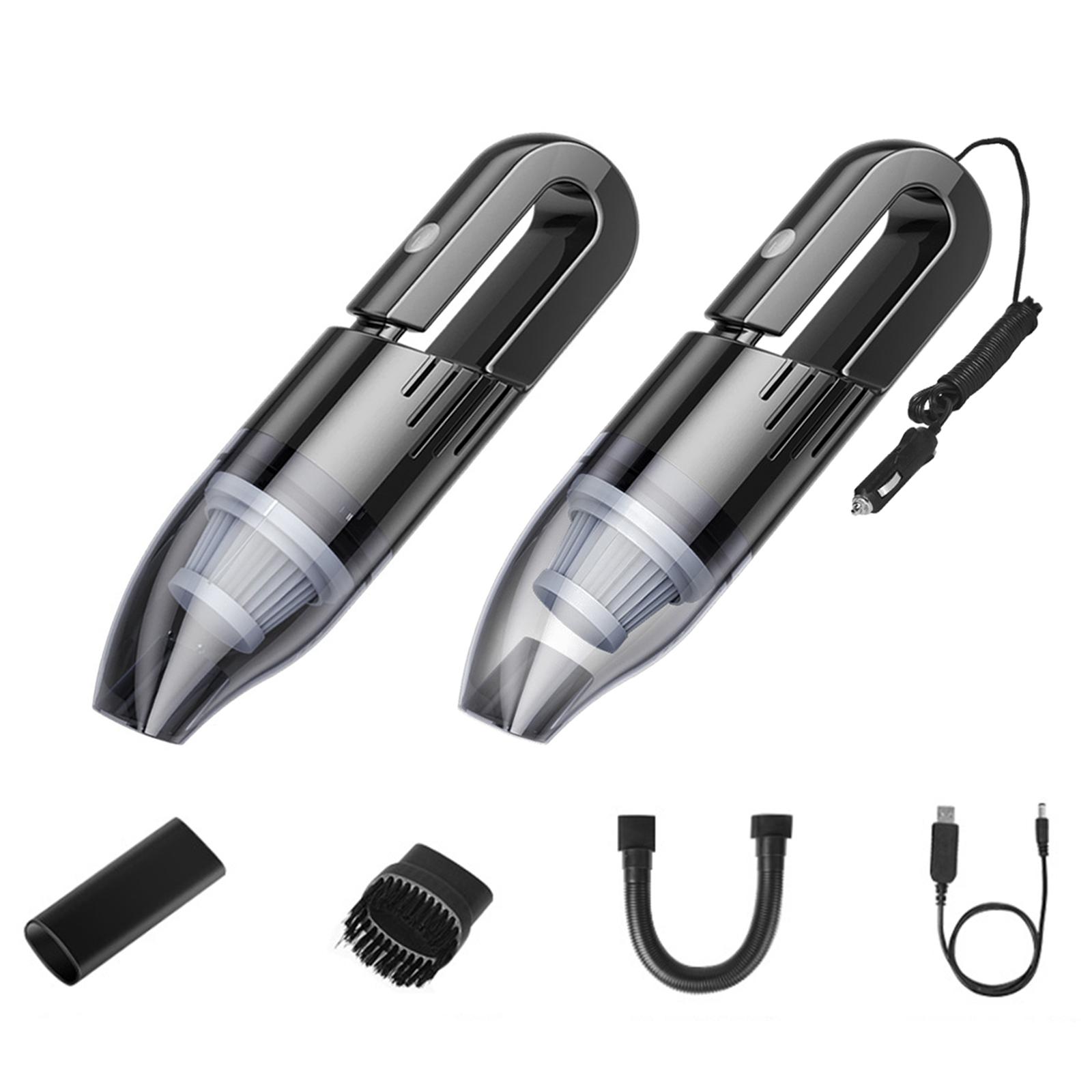 Handheld Car Vacuum Cleaner Car Cleaning Kit 120W High Power Wet and Dry Cleaning for All Vehicles Cleaning Car Interior