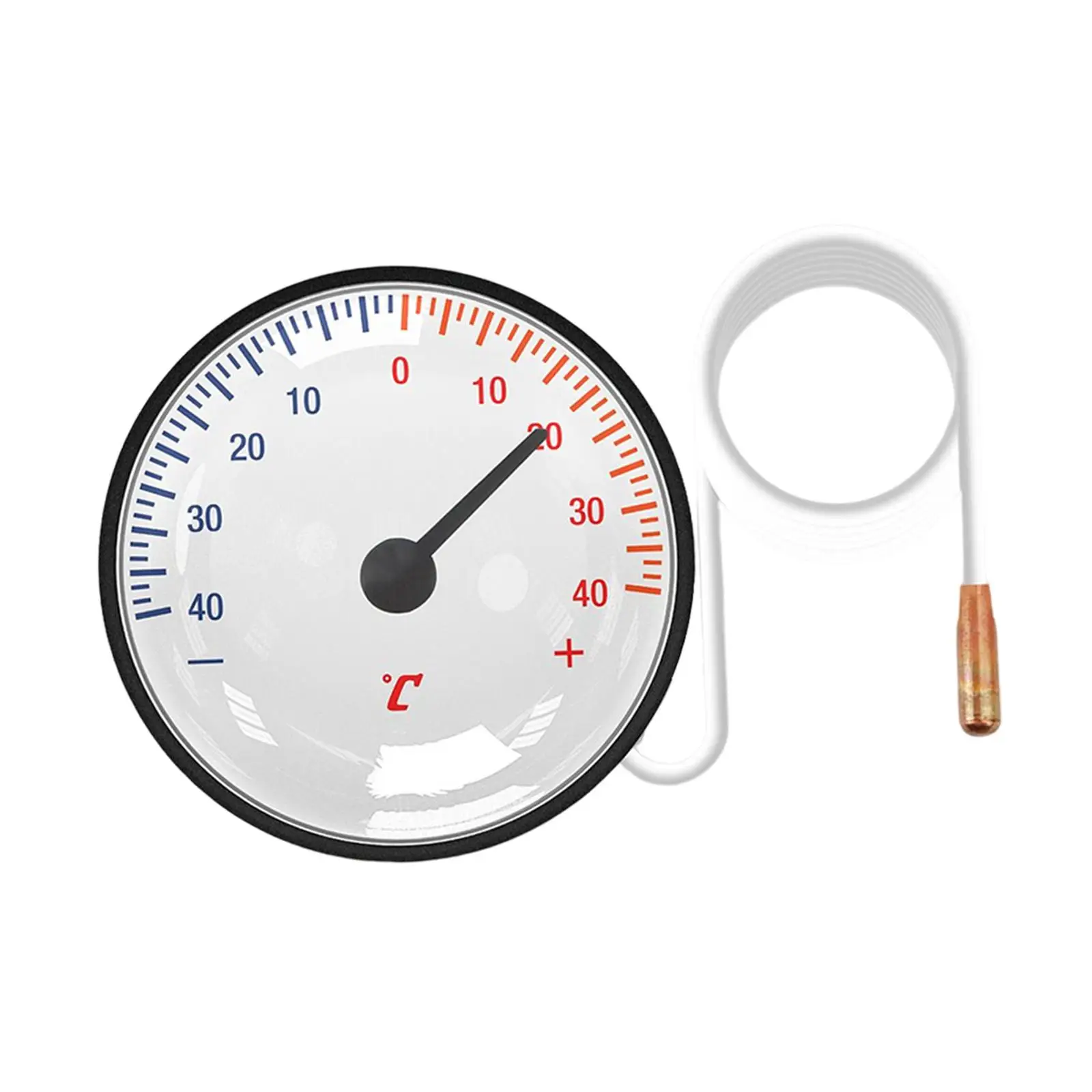 Dial Thermometer High Precision Temperature Monitor Gauge for Workshops Home Room