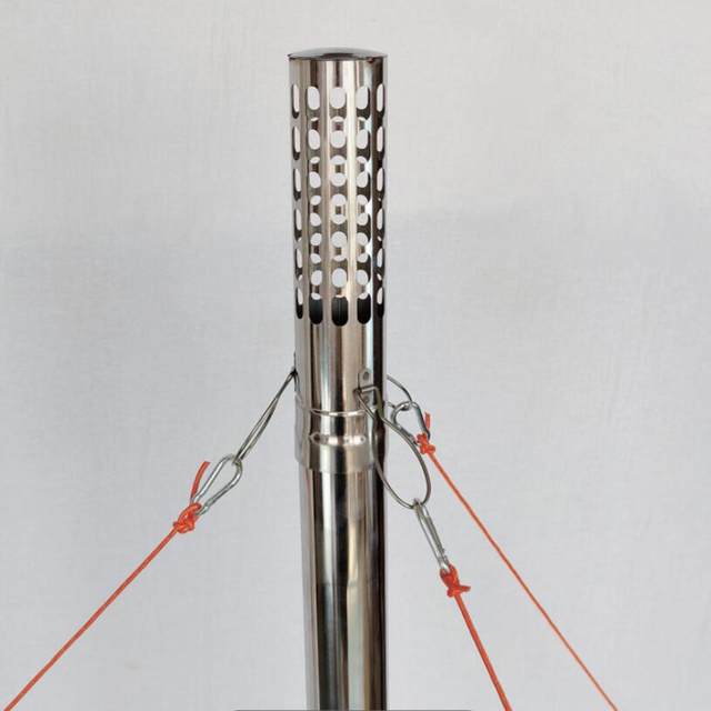 Spark Arrestor Rainproof Cap Accessories for Smoke Exhaust for 2.36inch/6cm