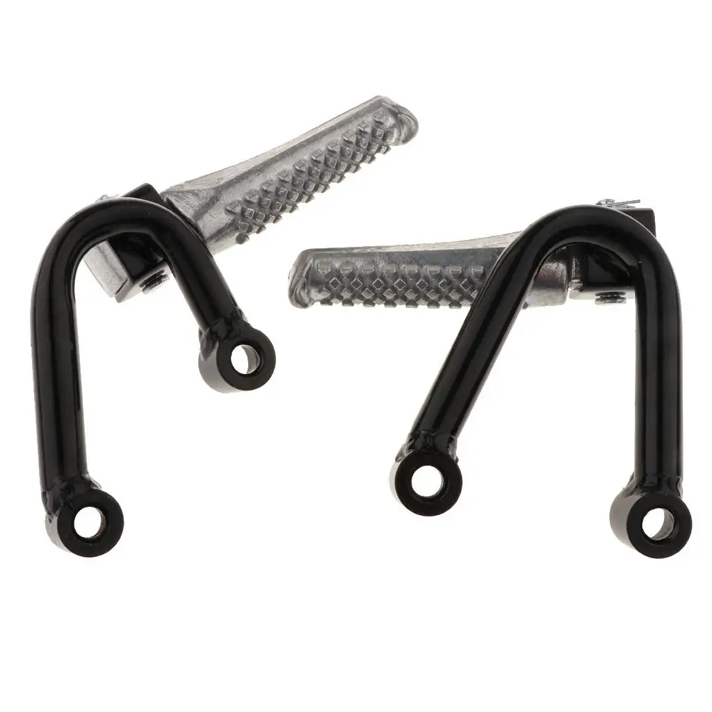 Motorcycle Rear Foot Pegs Footrest Footboards for Cafe Racer Bobber Custom