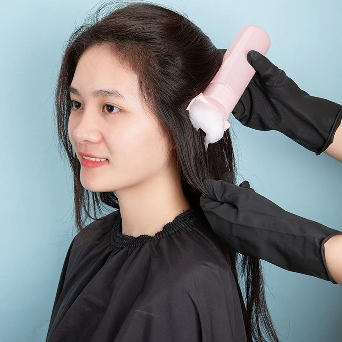 Description Picture 4 of itemRefillable Bottle For Hair Dye Shampoo Plastic Applicator Comb Dispensing Salon Oil Hair Coloring Hairdress Styling Tool
