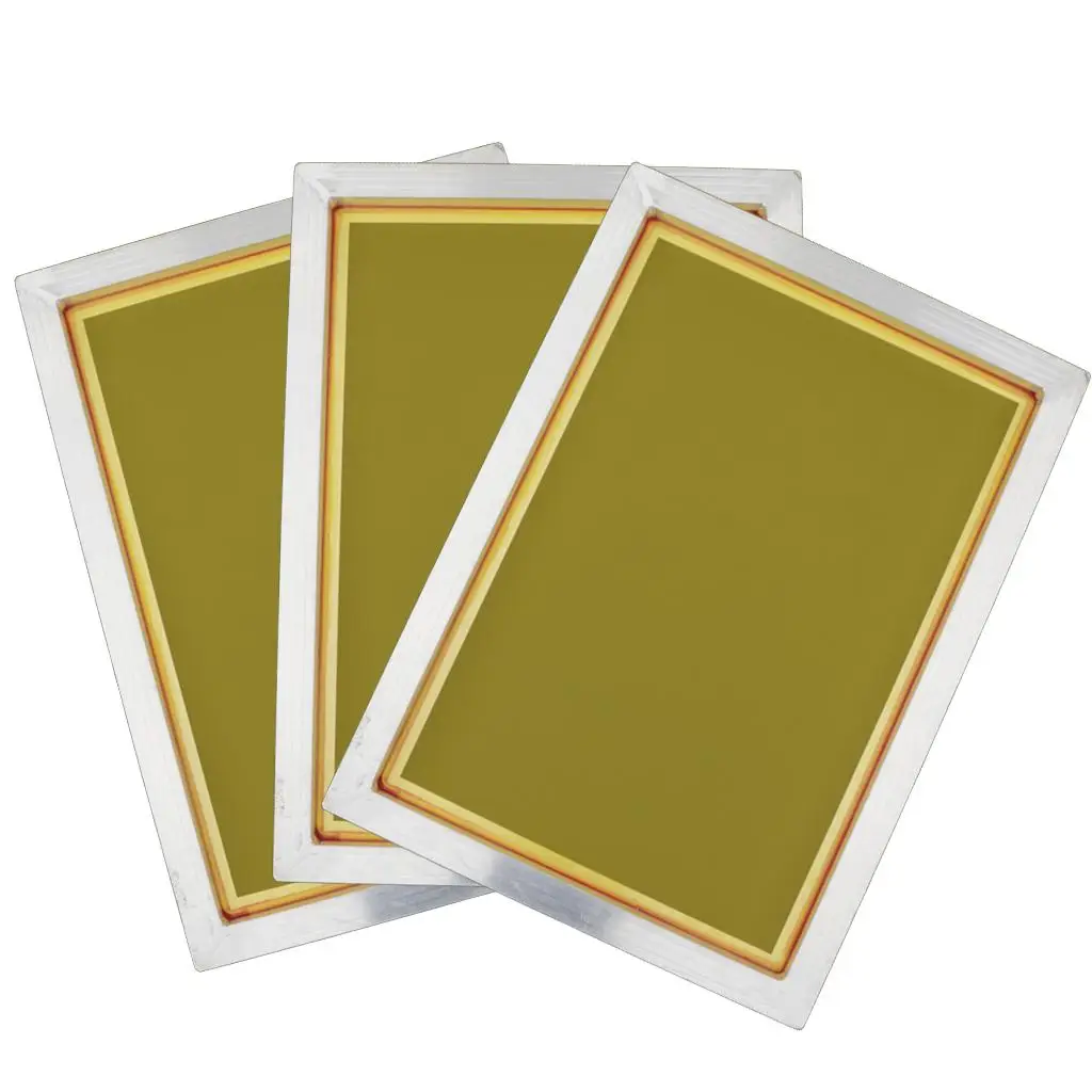 120 White Mesh Silk Screen Printing Frame Size High Quality Mesh Screens 