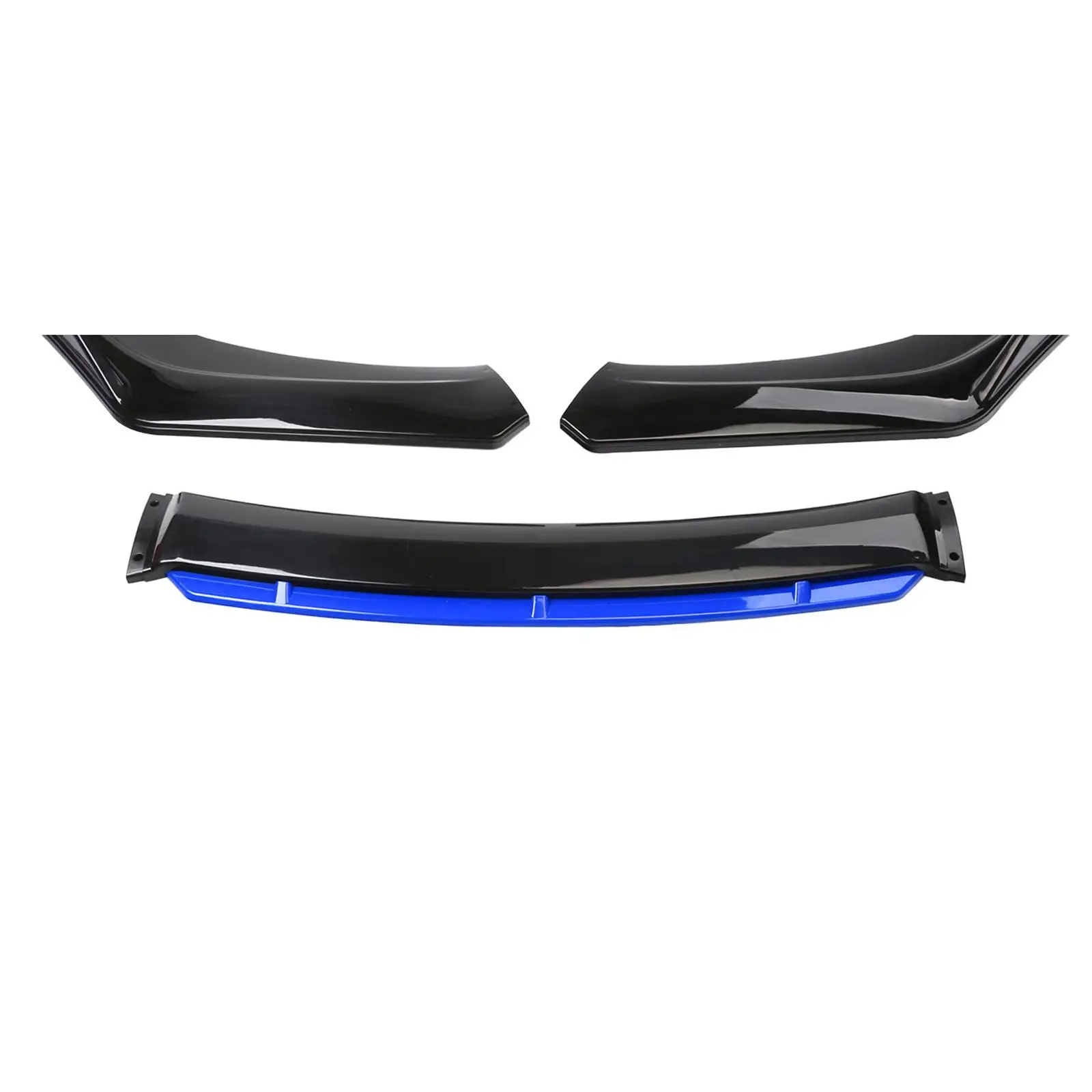 4Pcs Car Front Bumper Lip Body Kit Splitter Spoiler Professional Diffuser Protector Cover
