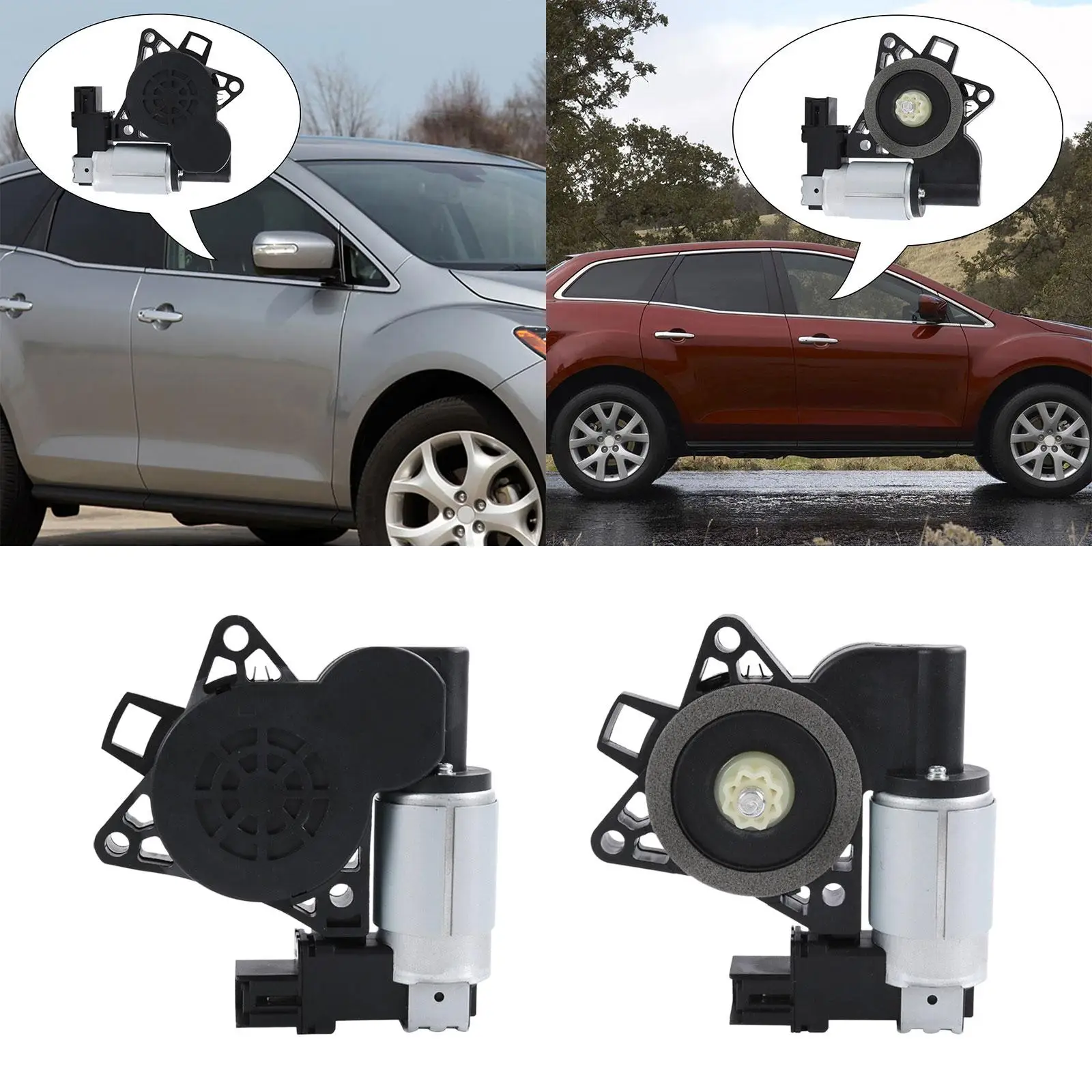 Power Window Lifter Motor Practical Replacements for Mazda RX-8 6