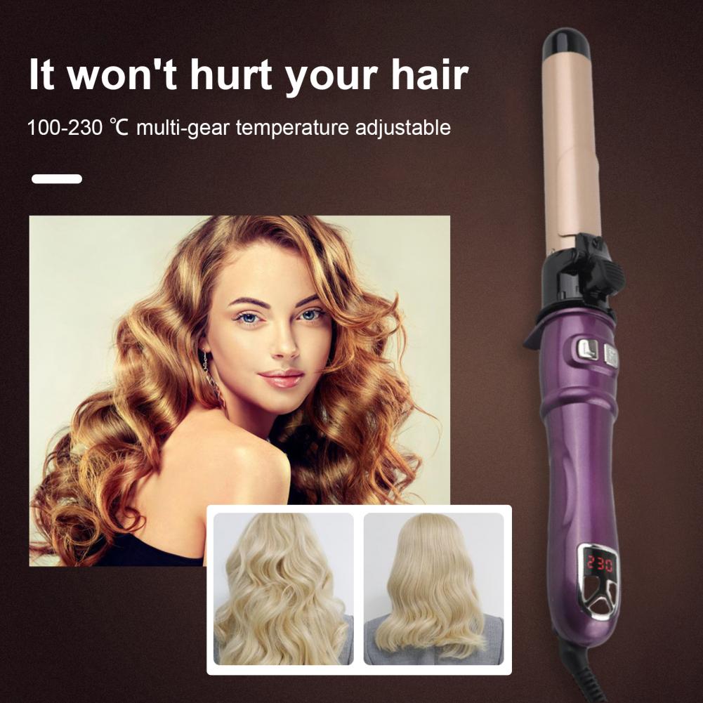 Title 3, Full Automatic Hair Curling Iron Automatic Rota...