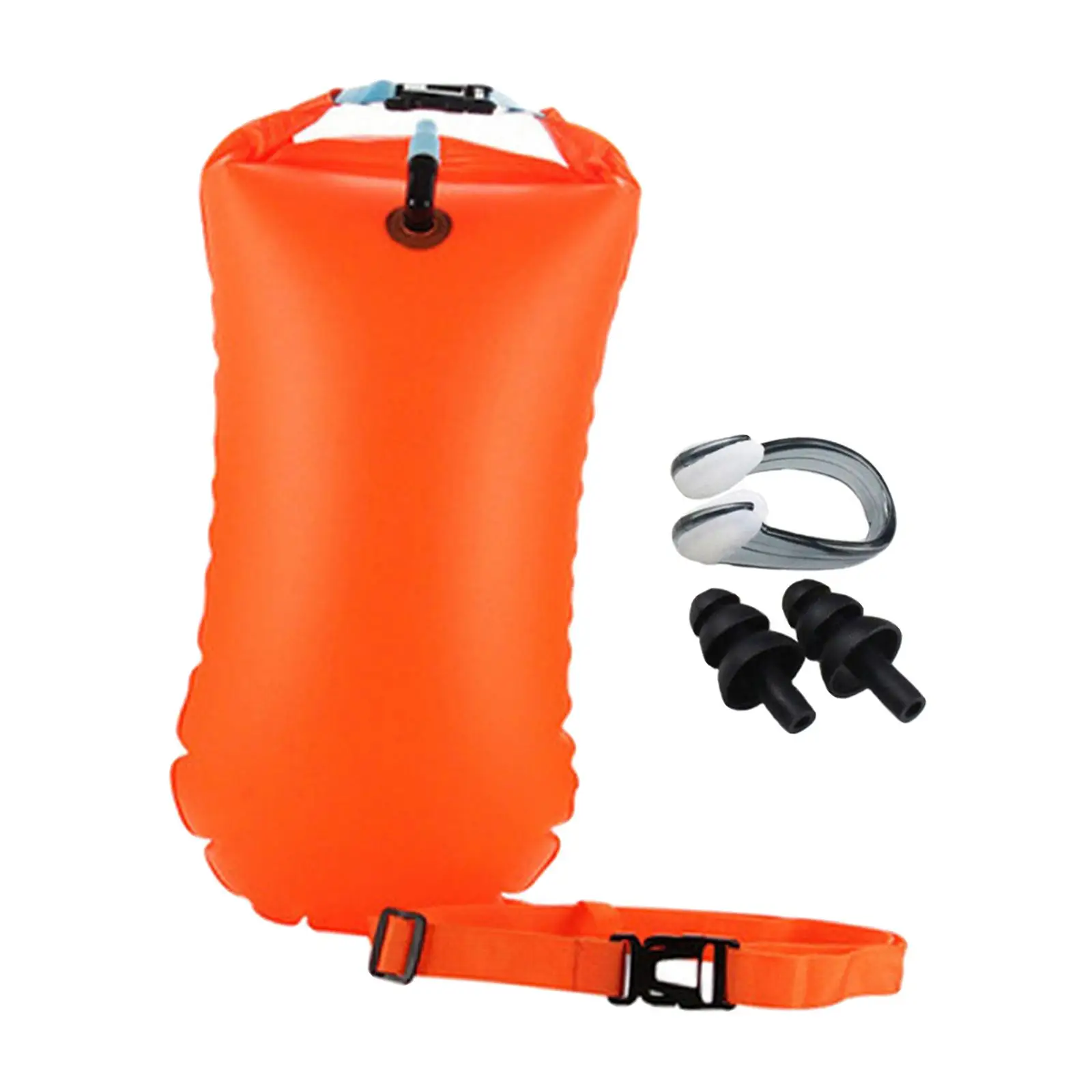 Swimming Dry Bag Safe Swim Buoy  Sack Storage Backpack 20L for Surfing