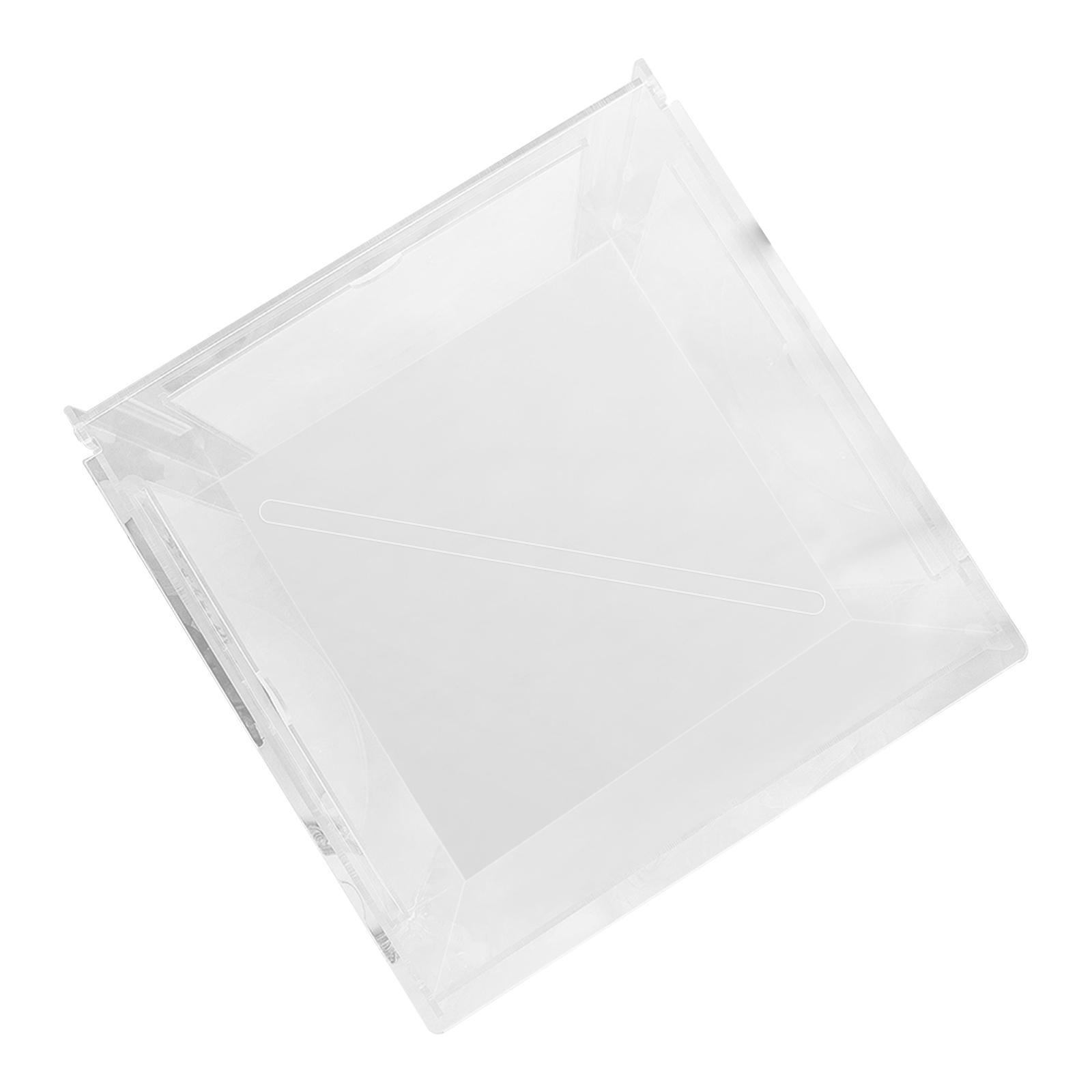 post Gift Box Holder Clear Acrylic with Slot Rotatable Envelope Post for Party Commencement Ceremony Anniversary Bride