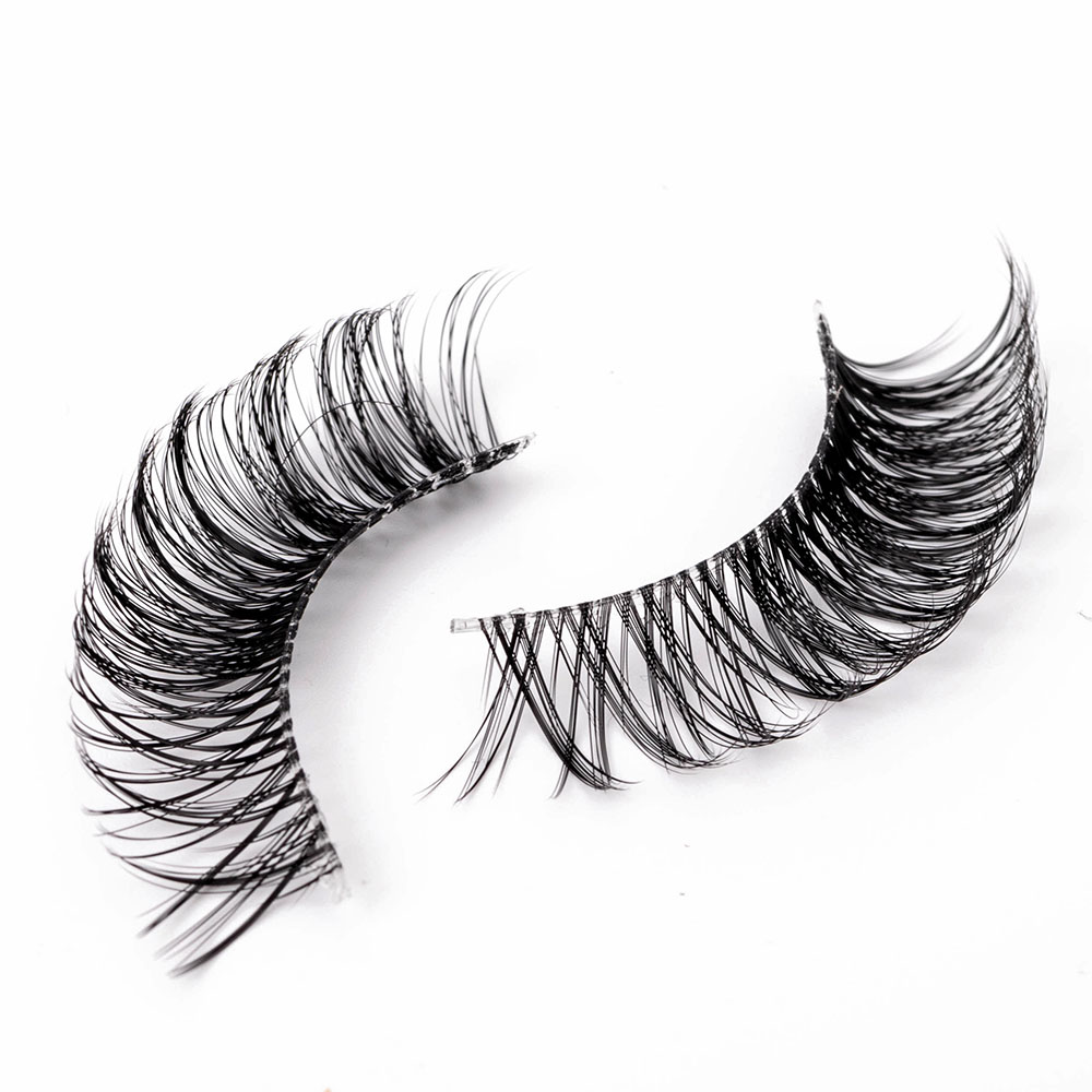 Best of Yiernuo 1 / 5Pairs Long Transparent Band Vegan Eyelash D Curl Russian Eyelashes Clear Band Lashes Invisible Band Lashes Reviews & Tips