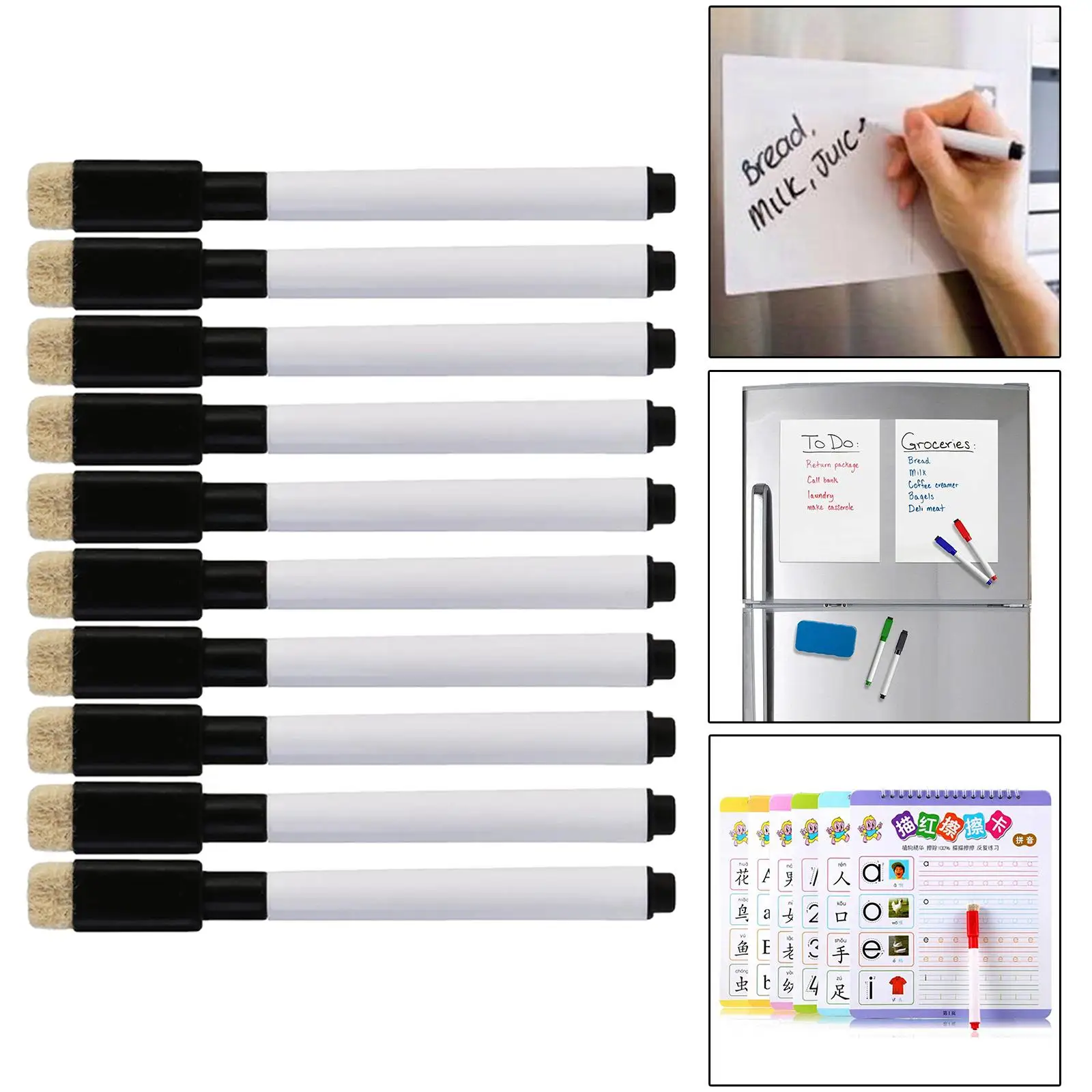 50 Board Marker Pens Writing Watercolor Pens Kitchen Home Office