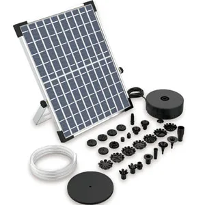 12w solar panel fountain