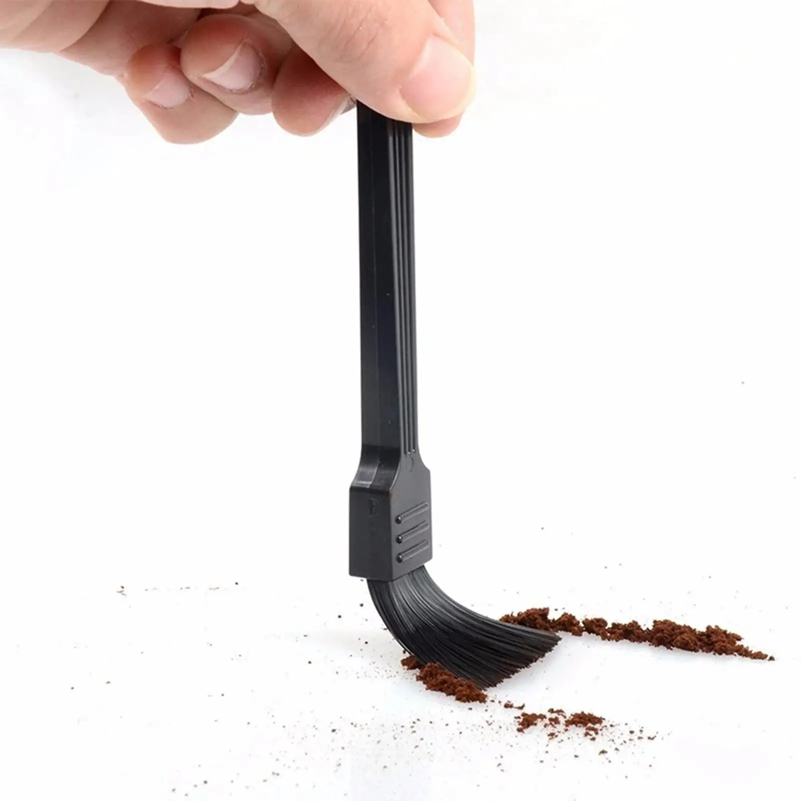 Coffee Cleaning Brush Sturdy Long Handle Durable Coffee Brush Tool Coffee Machine Cleanning Brush 19.5cm Dusting Espresso Brush