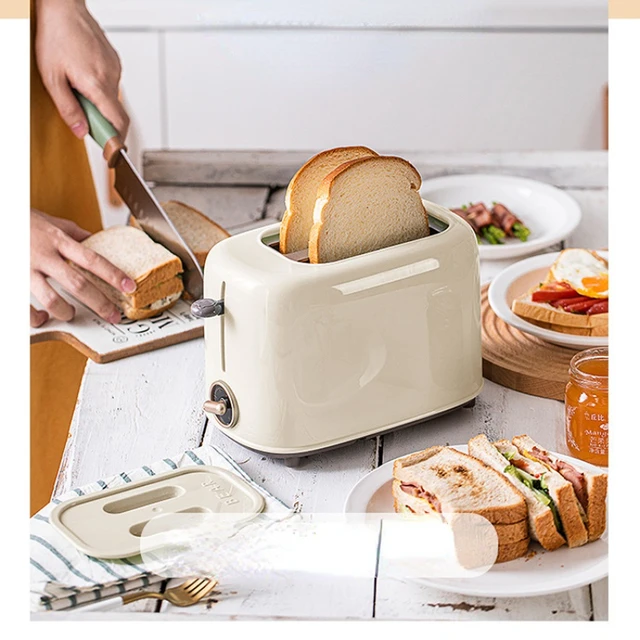 Stainless Steel Electric Toaster Auto Household Bread Baking Maker  Breakfast Machine Toast Sandwich Grill Oven 2 Slices EU US UK - AliExpress