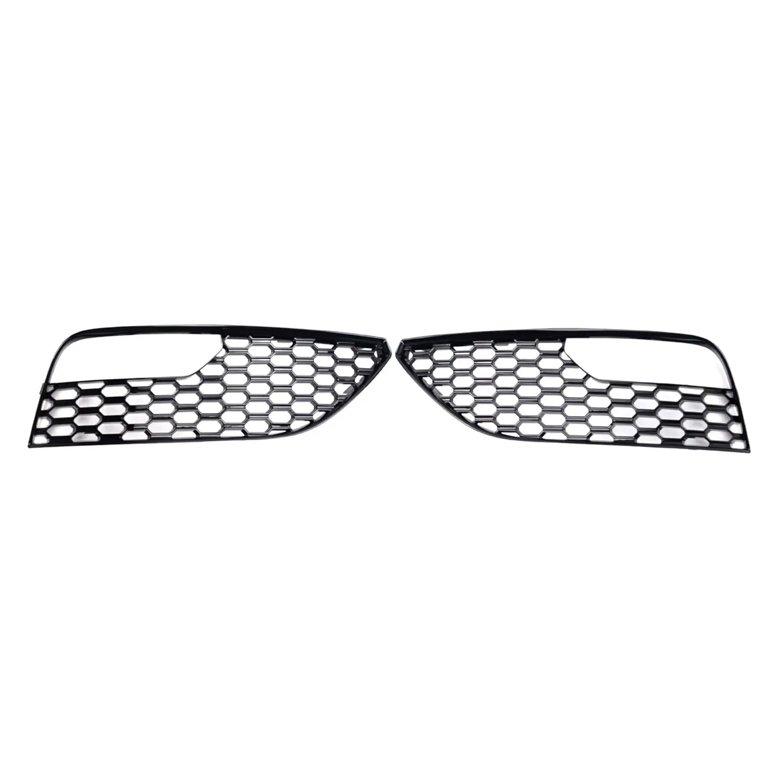 2 Pieces Fog Light Grille Covers 8V3807681 8V3807682 for Audi A3 S3