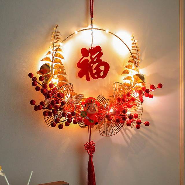 CNY Decoration Ideas 2022, Chinese New Year Wall Decoration, DIY Wall  Decor