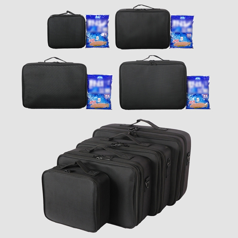 Description Picture 3 of itemFishing Reel Gear Organizer Reel Storage Case, Waterproof Fishing Gear Carry Bag Fishing Reel Bag, Fishing Tackle Bag