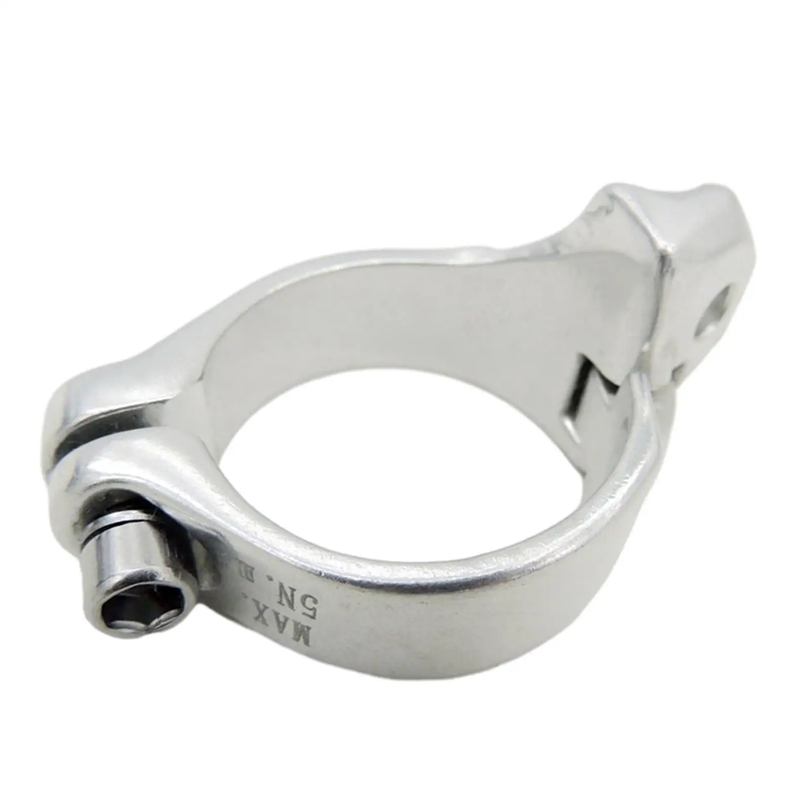 Bicycle Front Derailleur Clamp Bike Tube Clip Braze on Adapter Clamp Aluminium Alloy Bike Derailleur Clamp 34.9mm for Road Bike
