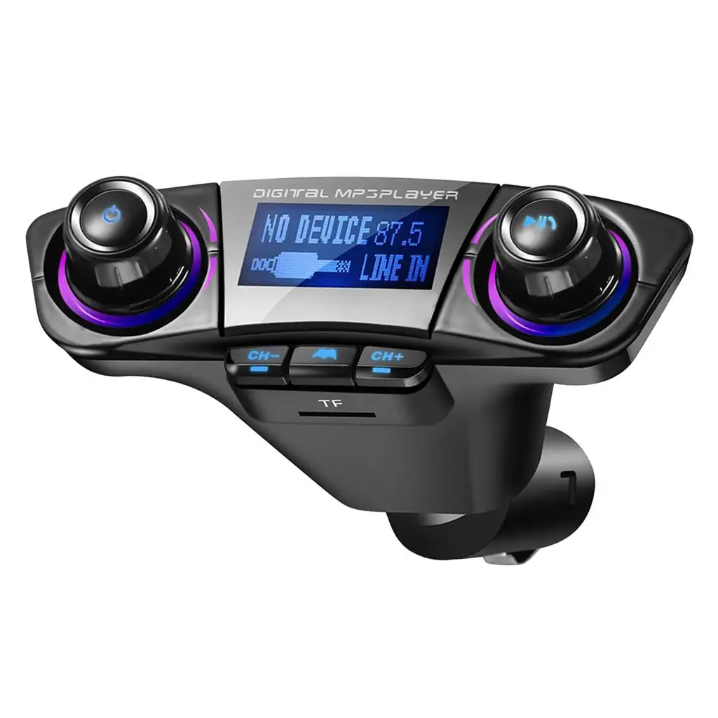 Car Bluetooth FM Transmitter MP3 Player Radio Adapter Kits Dual USB Charger
