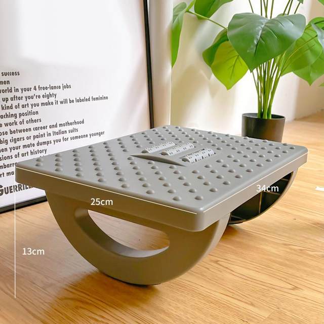 Foot Stool For Work Desk Foot Massager Shakeable Massaging Footstool Strong  Load Bearing Footstool With Massage Rollers & Grains - AliExpress