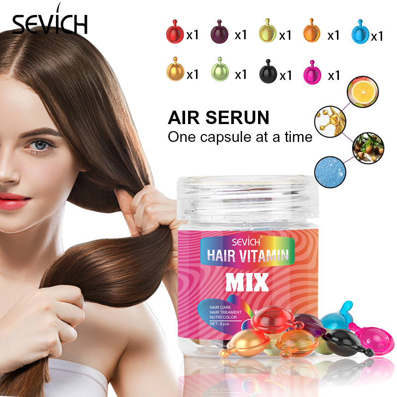 Best of Sevich Hair Vitamin Capsule Keratin Oil Repairs Damaged Hair Anti Hair Loss Moroccan Oil Smoothing Hair Essence Mix Hair Capsule Reviews & Tips