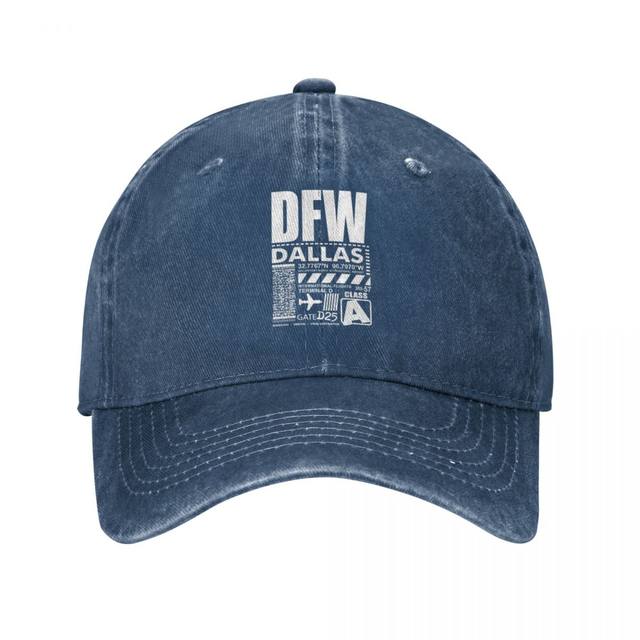 Dallas Fort Worth International Airport DFW Cap Cowboy Hat custom