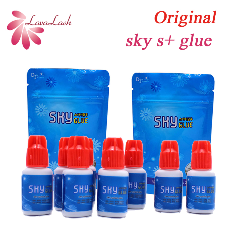 Best of Wholesale Original Korea Eyelash Extensions Sky Glue Red Cap 1-2s Dry Time 6-7 Weeks Fastest EyeLash Glue 5ml Makeup Tools Reviews & Tips