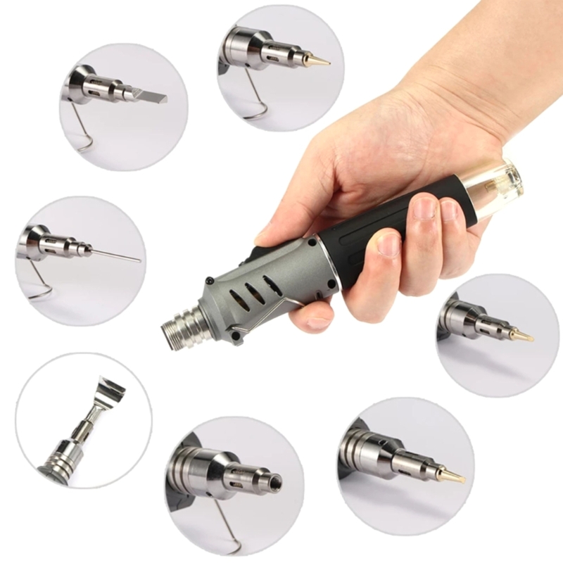 Title 2, 10 in 1 Gas Soldering Iron Portable Cordless W...