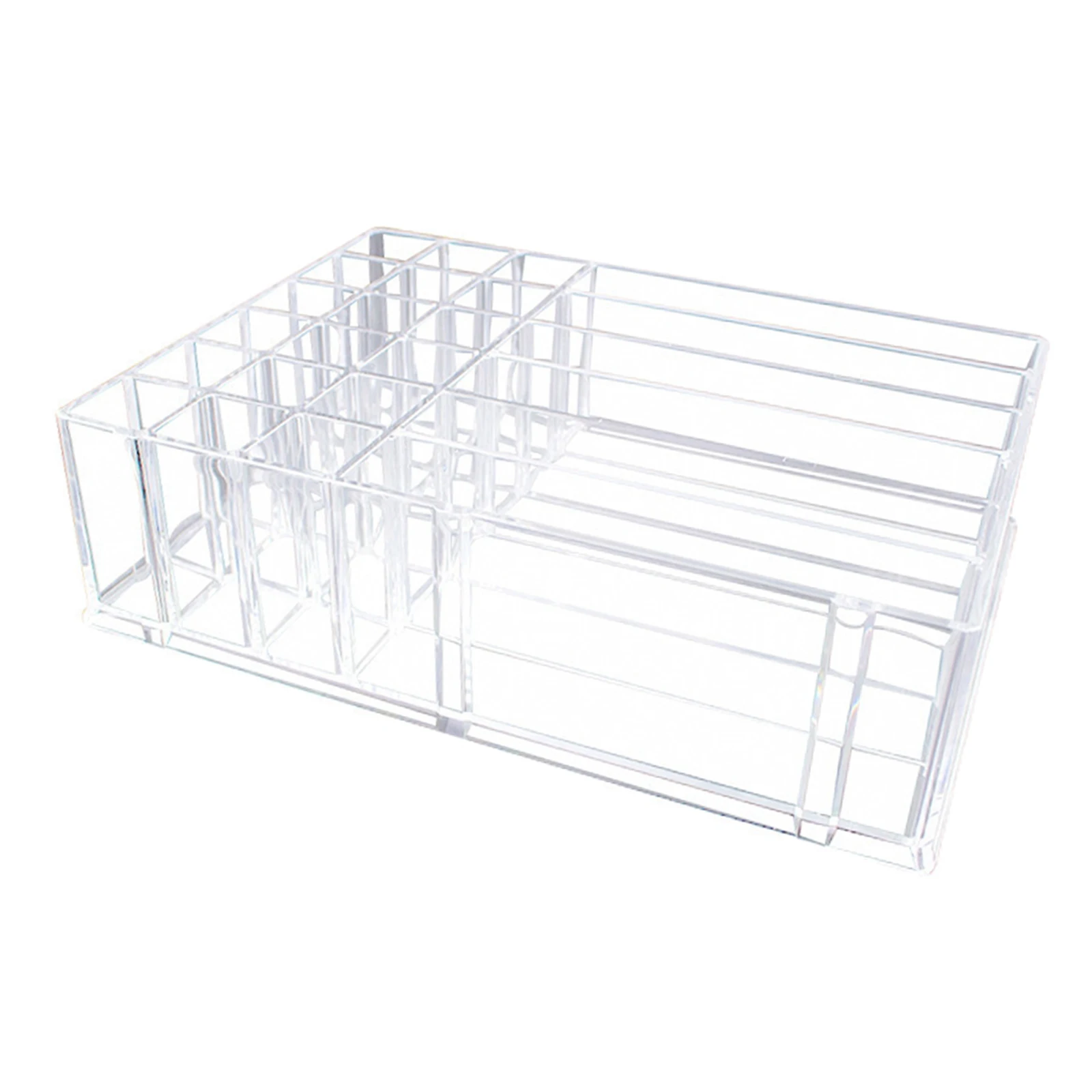  Organizers and Transparent Acrylic Make Organizer Holder with Detachable Drawer Divider