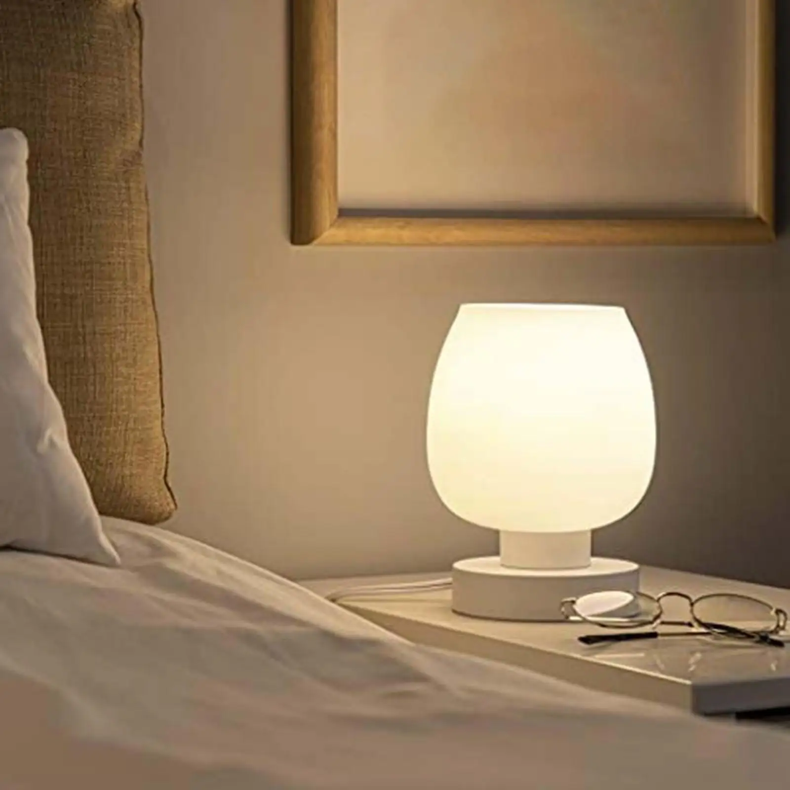nordic Lamp Small Table Lamp EU Plug Night Light for Living Room Bedroom Decoration