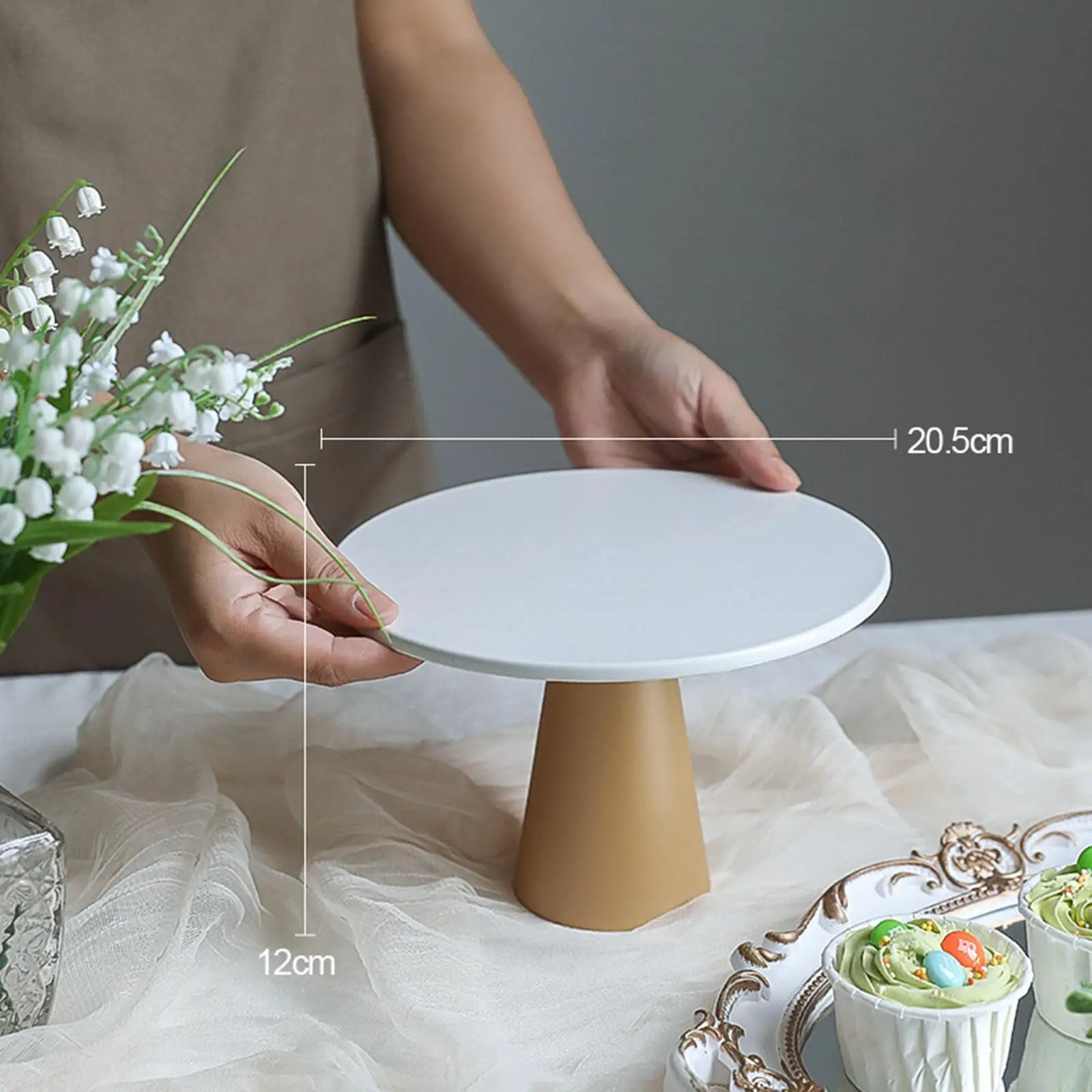 Cupcake Stand Set of  Serving Tray Cup  Table Decoration Stands for Wedding Birthday Tea Party